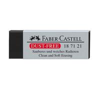 Faber-Castell Gomme en plastique Dust-Free 187121 Noir