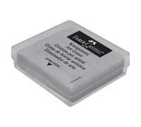Gomme faber castell mie de pain corrige dessins pastel crayon fusain coloris gris étui plastique