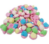 Gomme fruitée mousseuse coquillages et fruits de mer colorés et sucrés 300g