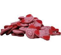 Gomme fruitée Têtes de cochon Porte-bonheur Porcelet Visages de cochon 175g