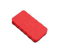 Gomme magnétique pour tableau blanc avec feutre, Red | Léger avec tampon en feutre épais, gomme pour tableau blanc, éponge nettoyante pour tableau, pour réunion