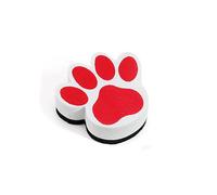 Gomme Magnétique Pour Tableau Blanc,Dessin Animé,Empreinte De Chien,Gomme Sèche,Basket-Ball,Football,Étoile - Type Dog-Red