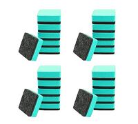 Gomme magnétique pour tableau blanc - Nettoyeur de tableau carré - Essuie-glace - Film souple - Portable - Nettoyage de taille - Caoutchouc de qualité