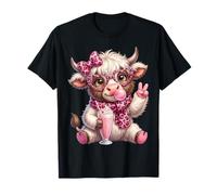Gomme Mangeant de Vache Highland Bubblegum T-Shirt