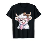 Gomme Mangeant de Vache Highland Bubblegum T-Shirt