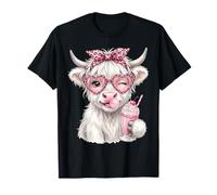 Gomme Mangeant de Vache Highland Bubblegum T-Shirt