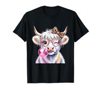 Gomme Mangeant de Vache Highland Bubblegum T-Shirt