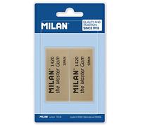 Milan Gommes Spécial beaux-arts Caoutchouc synthétique pour graphite et fusain - 2 gommes