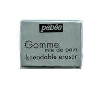 Pébéo Gomme modelable Mie de Pain – Efface fusain et graphite – Souple – Blanche