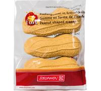 Gomme Peanut,4cm X 1.5cm,Lot De 3