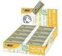 Gomme plastique BIC Plast-Office, en présentoir de comptoir