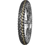 Mitas Enduro Trail + ( 120/70B19 TT/TL 60H Marquage M+S, Composé de caoutchouc Dakar, Roue avant, gelb )