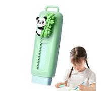 Gomme rétractable Push Pull en forme de panda pour | Fournitures scolaires mignonnes en caoutchouc pour écrire, peindre, dessiner