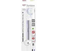 Gomme stylo - Blanche - Pointe rectangulaire - Recharge incluse - Tombow