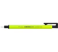 Gomme Stylo Mono Zéro Néon Pointe Ronde Jaune[Z388]