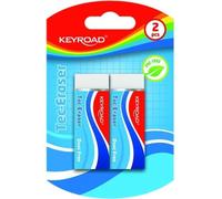 Gomme technique KEYROAD 2 pièces sous blister