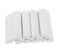 Gomme Triangulaire Blanche Tpe Mini Gommes Précises, 15 Pièces | Réutilisable, sans Débris et Silencieuse, Design Ergonomique, Bureau et Maison, pour Étudiants et Croquis
