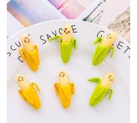 Gommes À Crayon En Caoutchouc Style Fruit Banane Adorables 4 Pièces, Papeterie Scolaire Pour Élèves, Nouvelles Fournitures