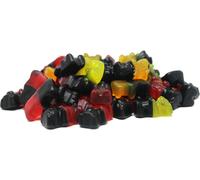 Gommes aux fruits et réglisse Mix Ours coloré 3 fois assorti 175g