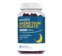 Gommes de glycinate de magnésium 400 mg - L-thréonate de magnésium 200 mg avec vitamine CoQ10