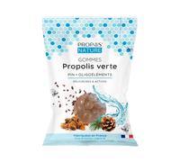 Gommes de Propolis Verte Bio - Oligoéléments & Pin - 45g - Maux de gorge - Certifié Agriculture biologique - Fabrication Française - Huile essentielle de Pin Sylvestre Bio - PROPOS'NATURE