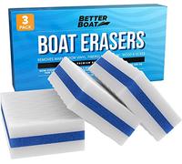 Gommes de qualité supérieure pour bateaux | Accessoires de navigation magiques pour nettoyer les marques de pont noires et plus encore, 3 Pack
