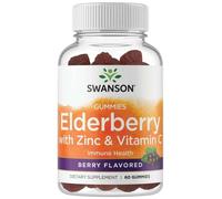 Gommes de sureau avec zinc et vitamine C, baie - 60 gommes