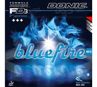 gommes de tennis de table Donic Bluefire M2, 2,00 mm, Rouge