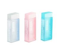 Gommes Douces Transparentes Crayon Esthétique Simple Peinture De Retour À L'école Crayon Transparent Simple Belle Couleur Unie