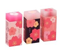 Gommes En Caoutchouc Sans Fleurs,3 Pièces,Joli Pétale De Sakura Rose,Crayon De Peinture,Outil Scolaire A7614 - Type 3pcs Sakura