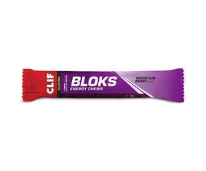 Gommes énergétiques Clif Bloks - Myrtilles