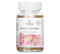 Gommes multivitaminés pour enfants - 60 pièces - avec vitamines A, C, E, B1, B2, B3, B5, B6, B9, D3 et B12 - HAUTEMENT DOSÉS - Qualité pharmaceutique allemande - vegan | Warnke Vitalstoffe