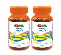 Gommes Oméga 3 60 Oursons - Lot De 2 Multicolore TU