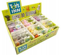 Gommes - puzzle 4pcs.dans sac p24. STNUX mix prix par 1 pièce