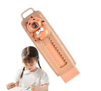Gommes rétractables Capybara, gommes mignonnes pour - Gommes à crayons Caoutchouc de dessin Mignon stationnaire - Pneus pour push-pull, gomme à effacer pour Capybara de dessin animé