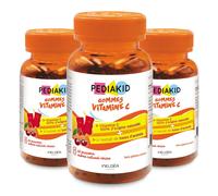 Gommes Vitamine C 60 Oursons - Lot De 3 Multicolore TU