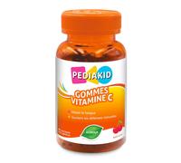 PEDIAKID Gommes Vitamine C Goût Cerise – 60 pièces