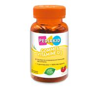 Pediakid Gommes Vitamine D3 Fraise 60 Unités