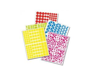 Gommette apli special ecole tailles et coloris assortis 6060 unites