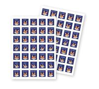 Gommette éducative maildor bon points renards 148x210mm sachet 700 unités