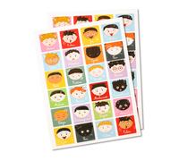 Gommette Emotions Personnage Garçons 48 Pièces - Megacrea Diy