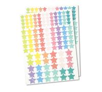 Gommette Pour Enfant Etoiles Couleur Pastel 246 Pièces - Megacrea Diy
