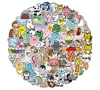 Gommettes 12 Feuilles 107 Gommettes Enfants Stickers-Vinyl Waterproof Animaux Scrapbooking Autocollants Décoratifs Nature,Stickers Bullet Journal,Convient pour la Décoration de Cadeaux