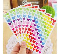 Gommettes 40 Feuilles Pour Fujifilm Instax Mini Photo Autocollants Pour Album Photo Scrapbooking Instax Mini Photo DIY Accessoires - Multicolore