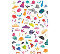 Gommettes Accessoires 148x210mm 120 Autocollants - Graine Créative