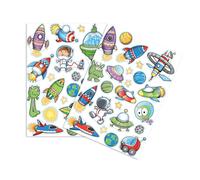 Gommettes Air Espace De 1 À 9,5 Cm 43 Pièces - Megacrea Diy