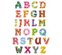 Gommettes Alphabet 2 de 3 à 4 cm x 52 pièces