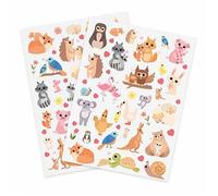 Gommettes animaux - CTOP - 101 pièces - 0,5 à 5 cm - Mixte