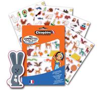 Gommettes - Animaux De La Forêt Et De La Campagne - Repositionnable - Cléopâtre