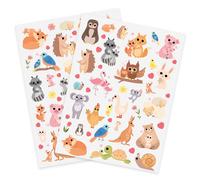 Gommettes Animaux Et Leur Bébé 0,5 À 5 Cm 101 Pièces